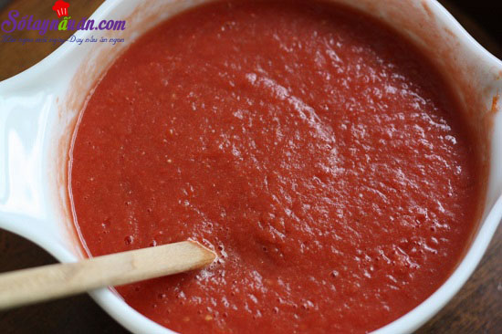 cách làm thịt bò viên nướng sốt cà chua 7