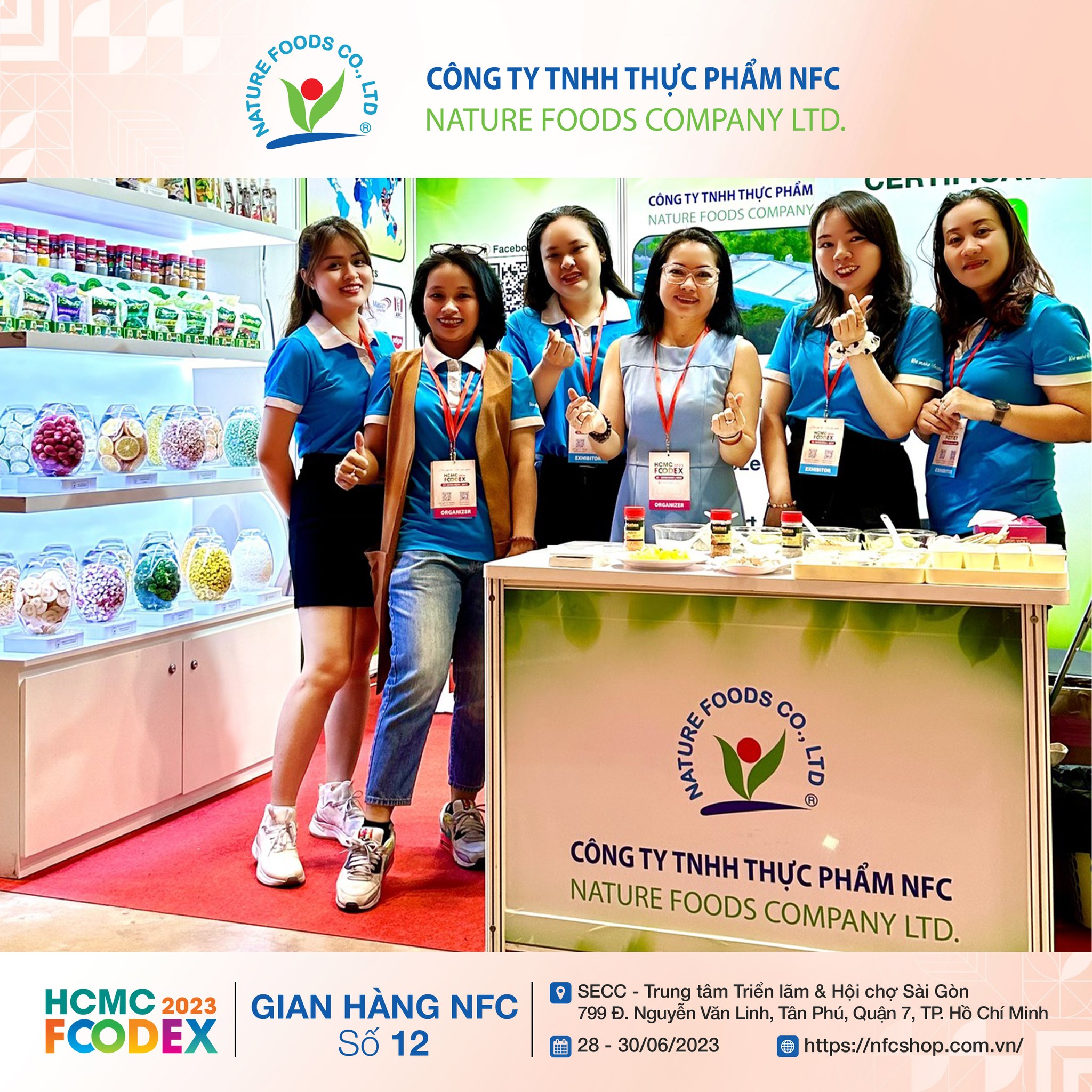 NFC THAM GIA TRIỂN LÃM FOODEX 2023