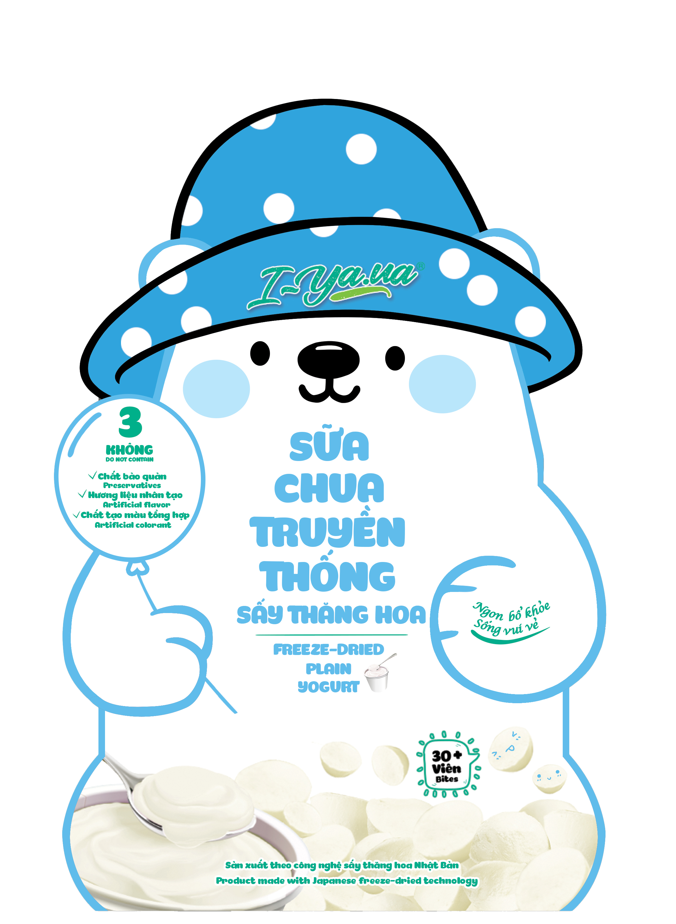 SỮA CHUA TRUYỀN THỐNG SẤY THĂNG HOA I.YAUA