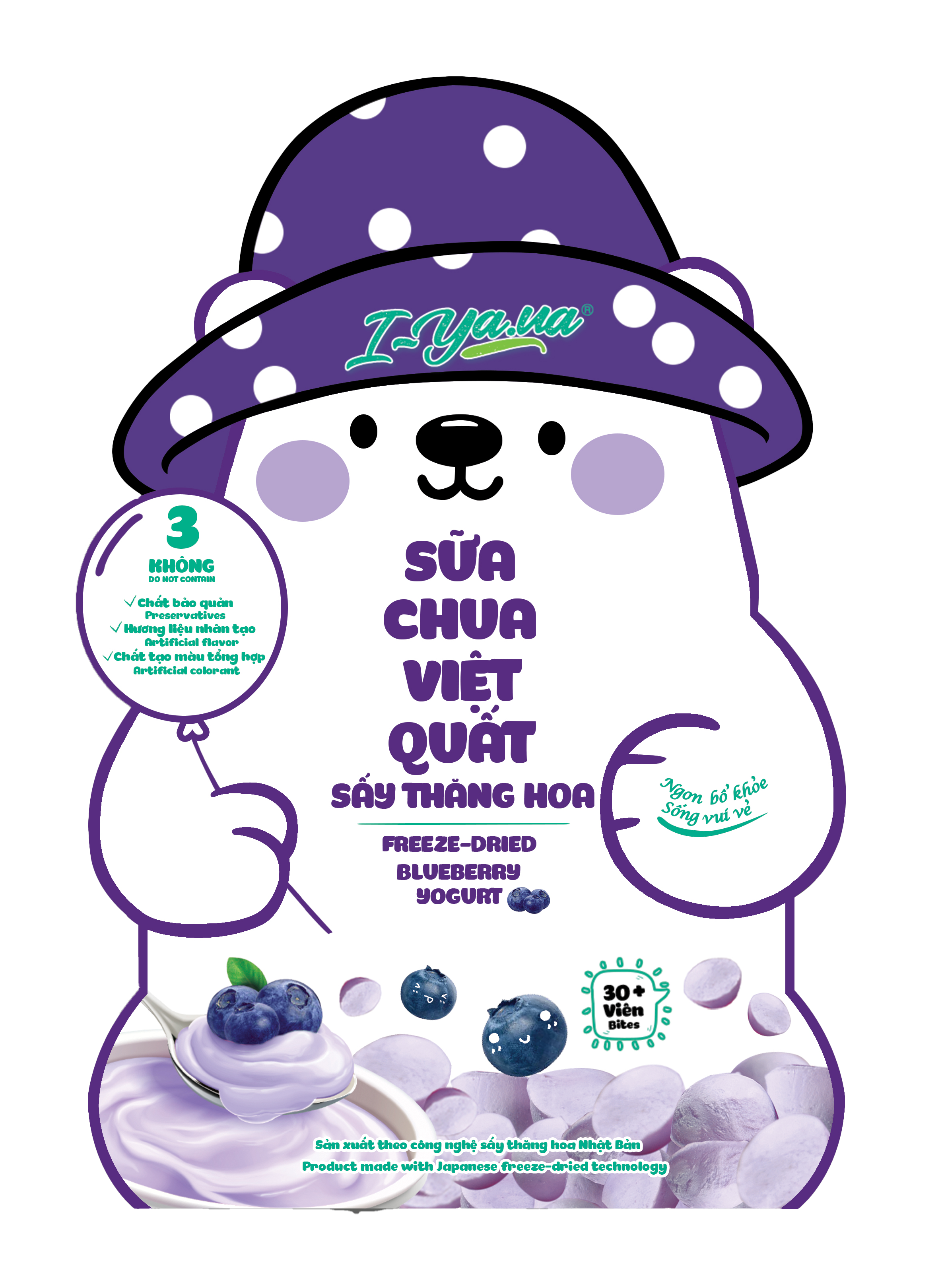 SỮA CHUA VIỆT QUẤT SẤY THĂNG HOA I.YAUA