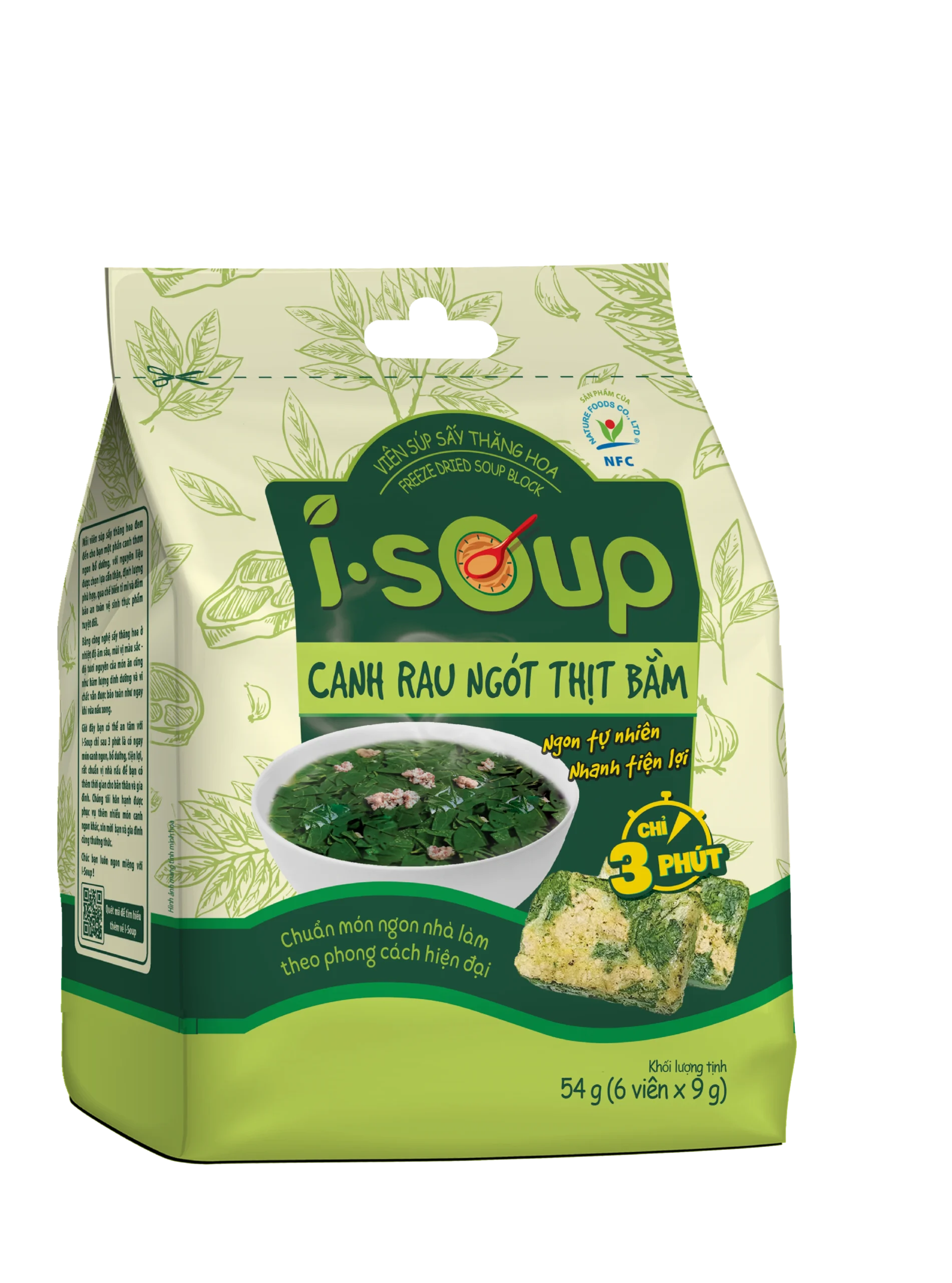 CANH RAU NGÓT THỊT BẰM I.SOUP