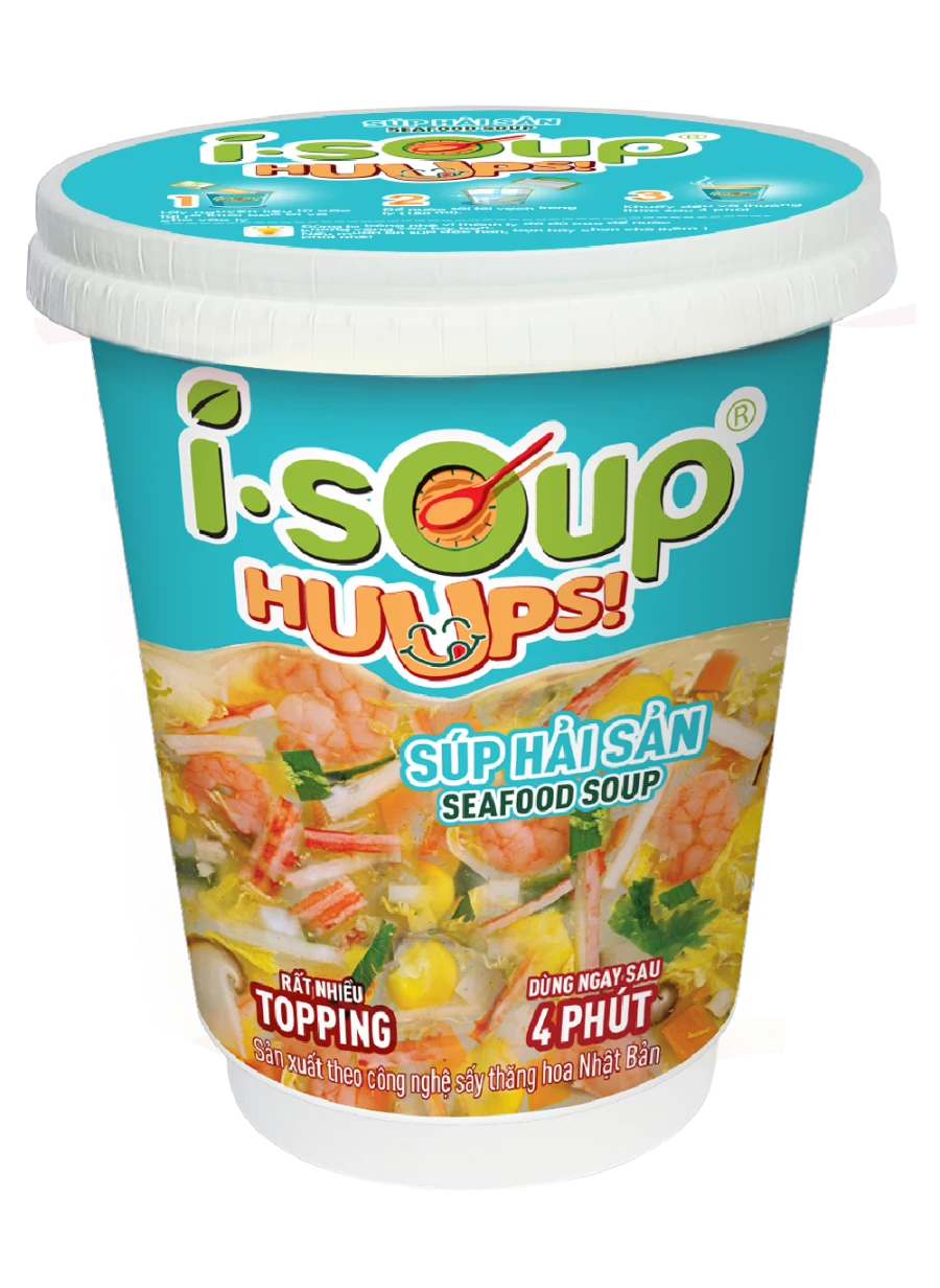 SÚP HẢI SẢN SẤY THĂNG HOA I.SOUP HUUPS!