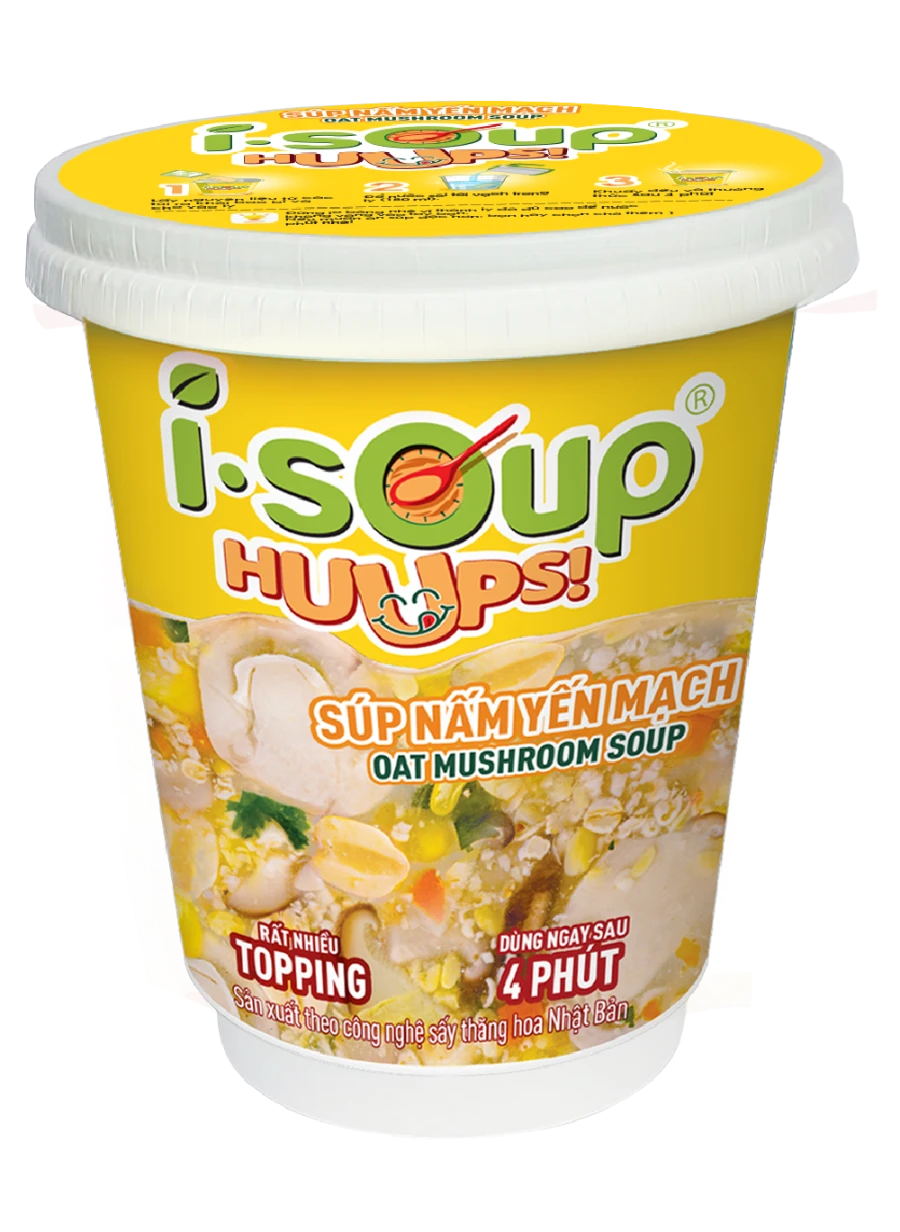 SÚP NẤM YẾN MẠCH I.SOUP HUUPS!