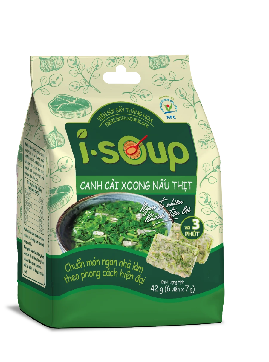 CANH CẢI XOONG NẤU THỊT I.SOUP