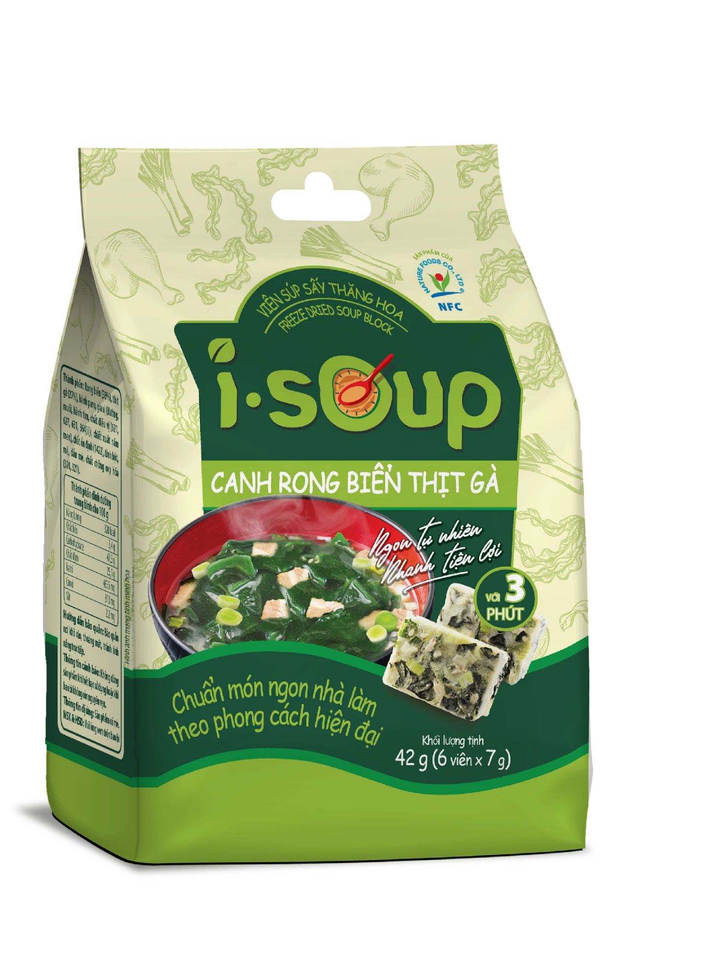 CANH RONG BIỂN THỊT GÀ I.SOUP
