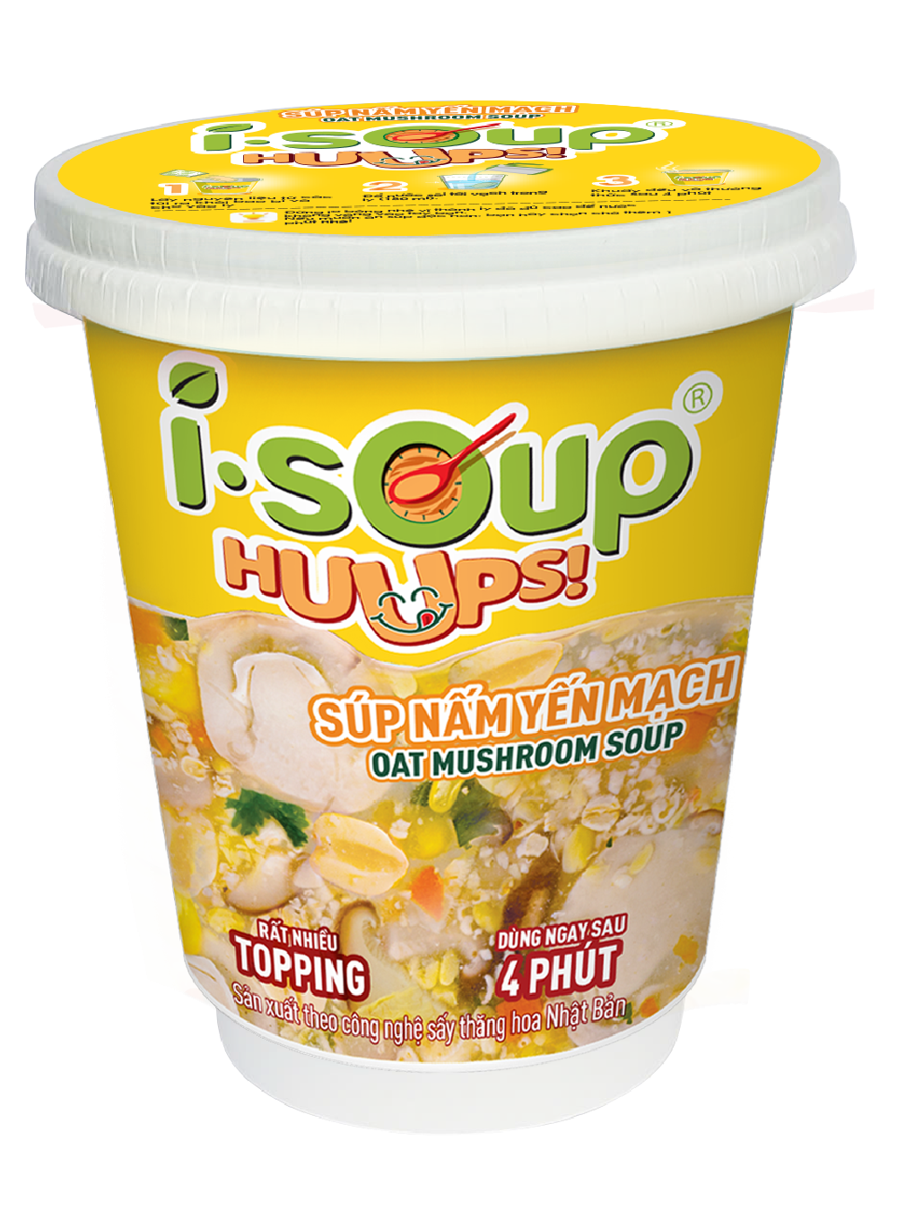 Oat Mushroom soup