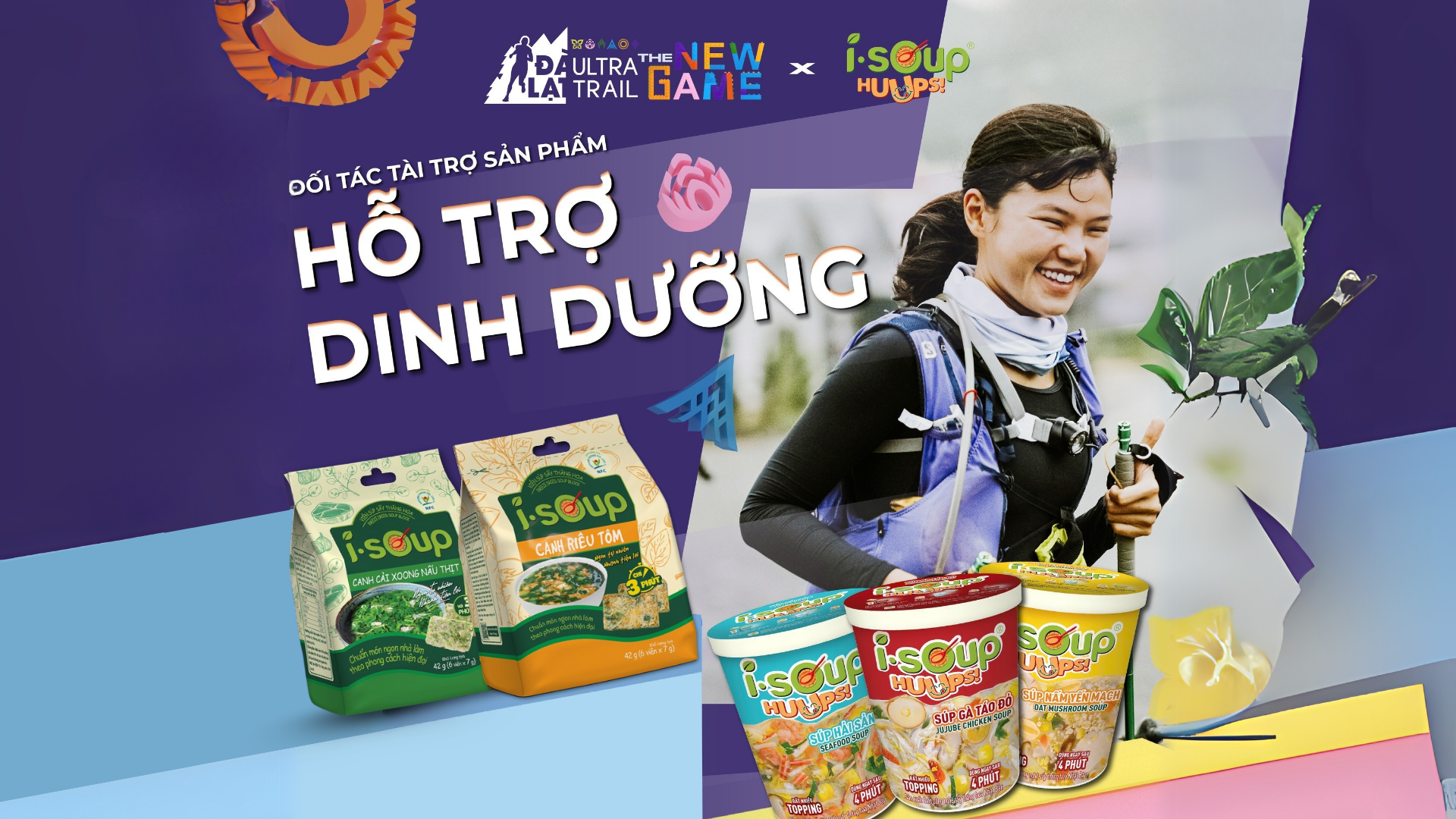 N F C tài trợ sự kiện Dalat Ultra Trail 2025 – Cùng các “Đồng trail” chinh phục The New Game