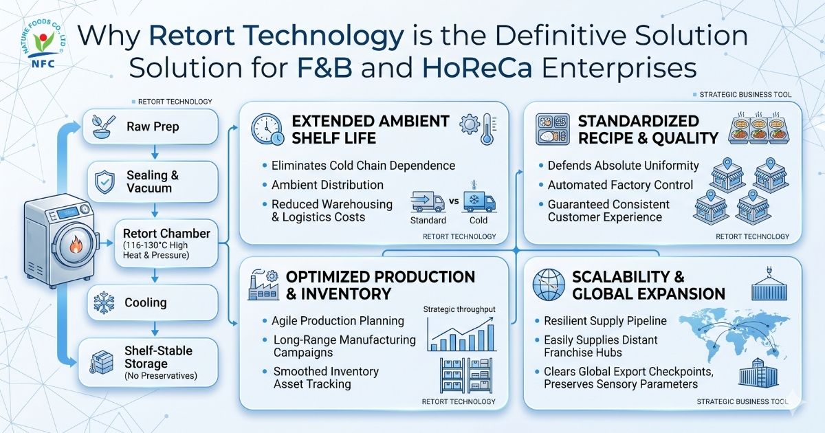 Why Retort Technology is the Definitive Solution for F&B and HoReCa Enterprises - Nature Foods