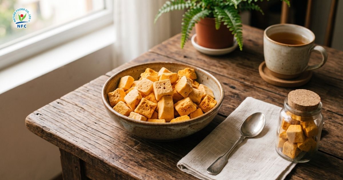 Bí đỏ sấy thăng hoa - Nature Foods