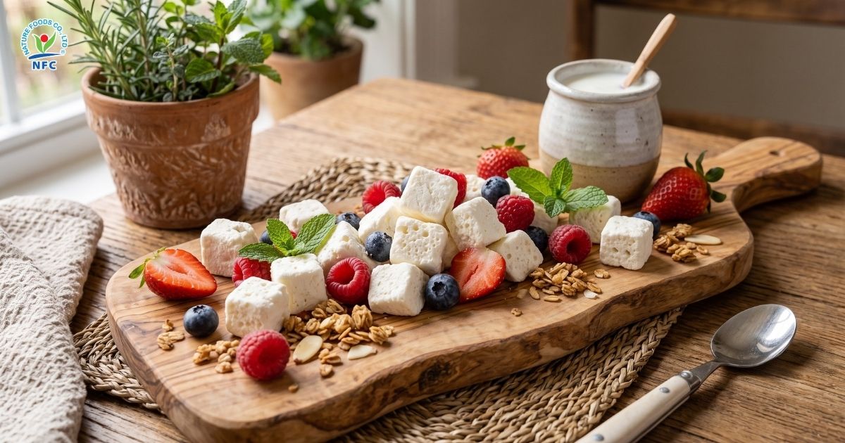 Công nghệ sấy thăng hoa sữa chua - Nature Foods