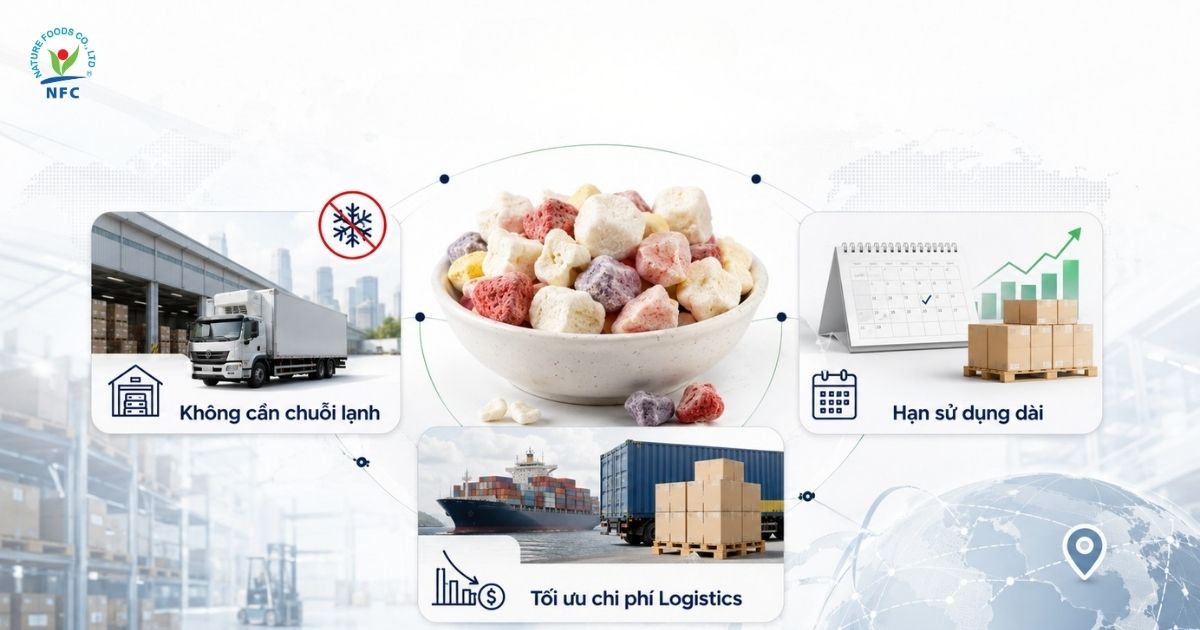 Lợi thế của sữa chua sấy thăng hoa đối với doanh nghiệp thực phẩm - Nature Foods
