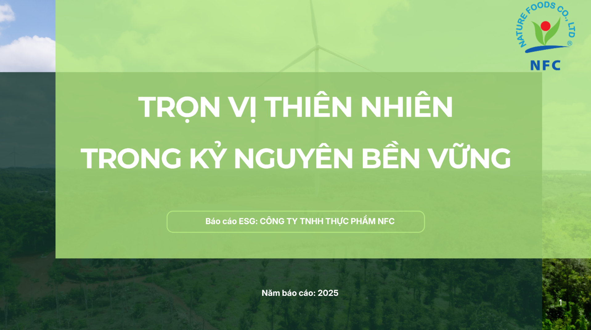 Báo cáo ESG 2025