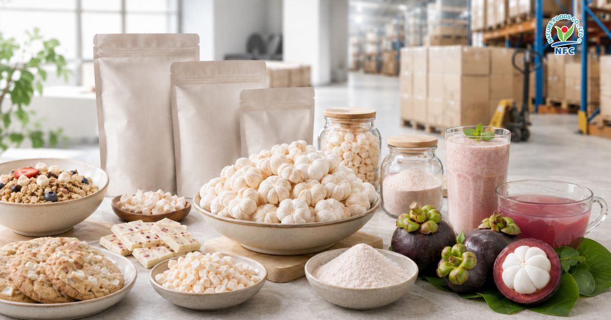 B2B commercial value and application matrix of freeze-dried mangosteen - Nature Foods