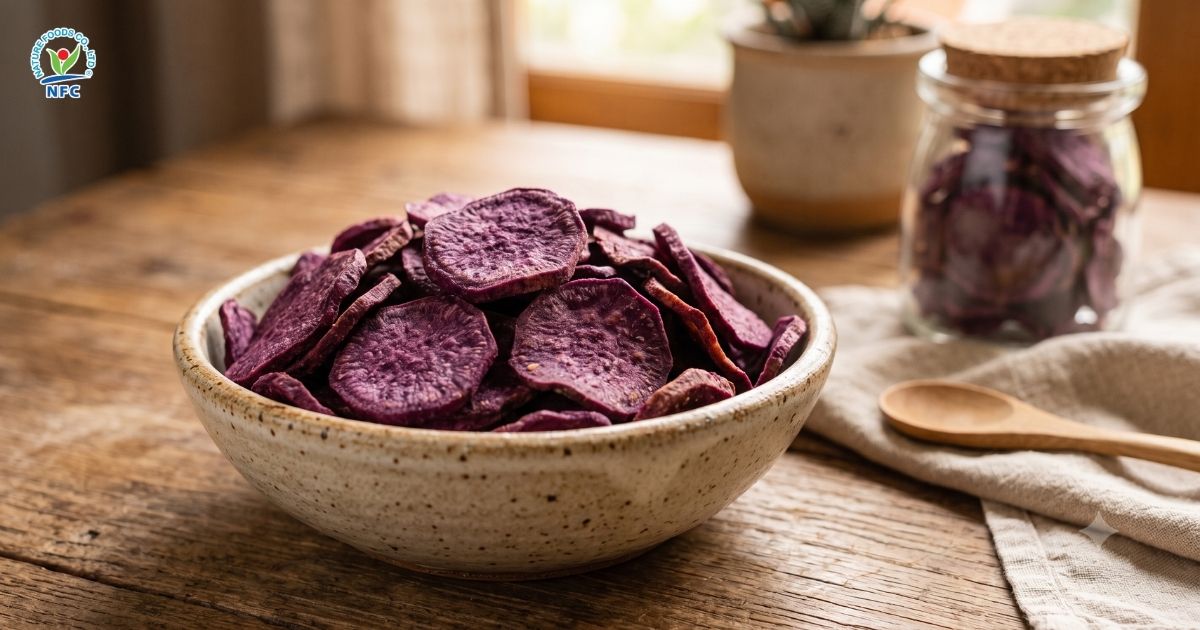 Nên chọn khoai mỡ sấy thăng hoa hay khoai mỡ sấy nhiệt? - Nature Foods