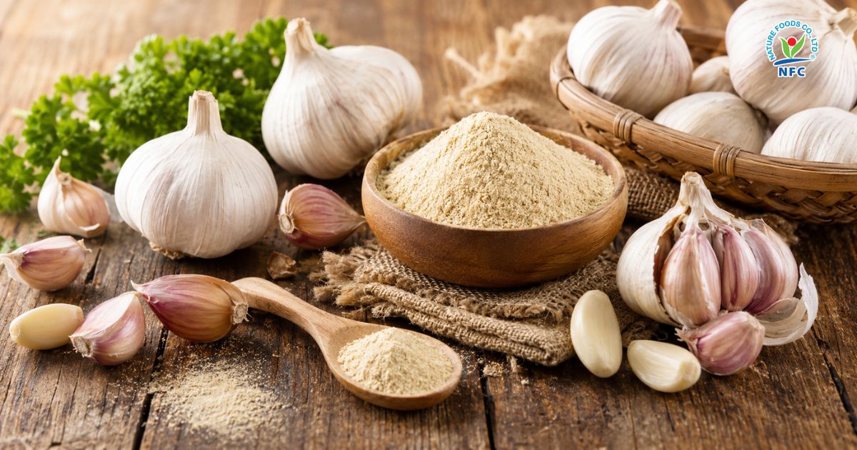 Ứng dụng của bột tỏi trong công nghiệp - Nature Foods