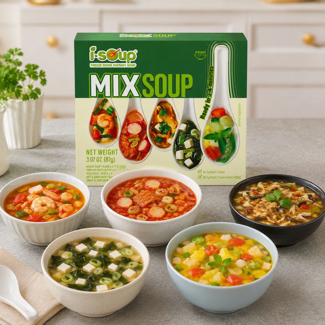 ISOUP đã có mặt trên Amazon