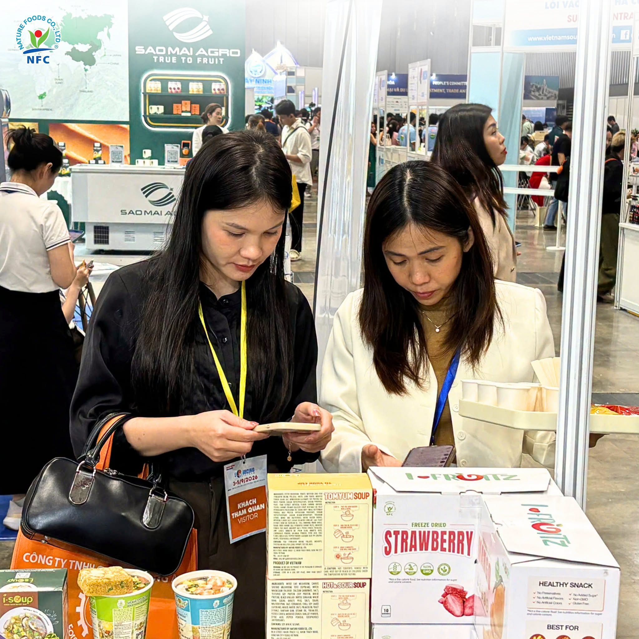 Triển lãm sản phẩm mới của Nature Foods tại Nature Foods tại Gian hàng Nature Foods tại VIETNAM INTERNATIONAL SOURCING EXPO 2026